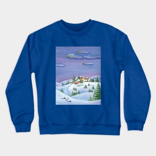 Winter night Crewneck Sweatshirt